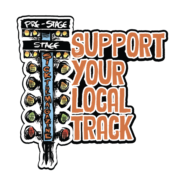 Sick Support Your Local Track Sticker