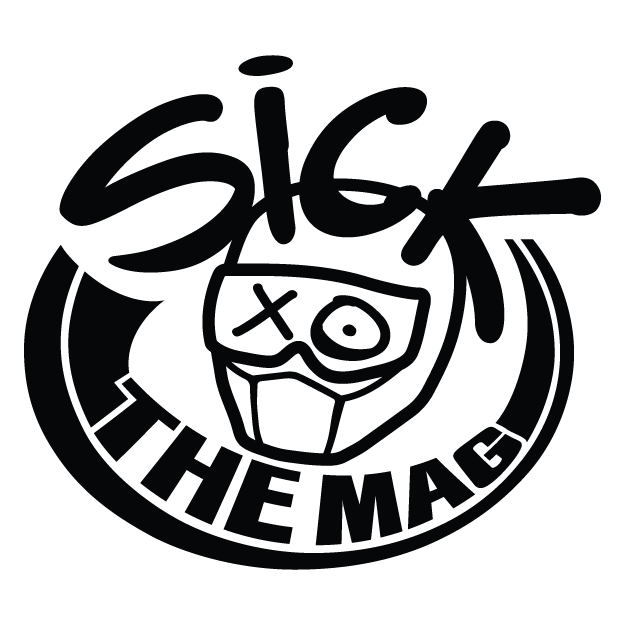 SICK The Mag Die Cut 10X10 Stickers