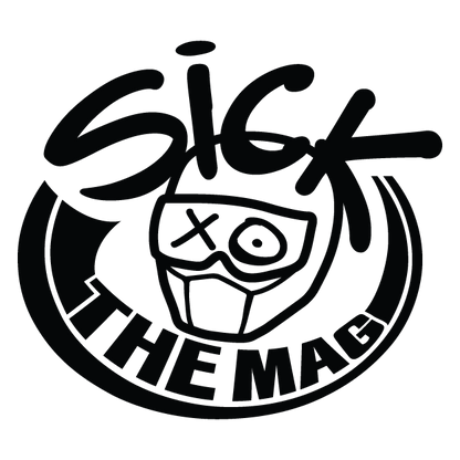 SICK The Mag Die Cut 10X10 Stickers