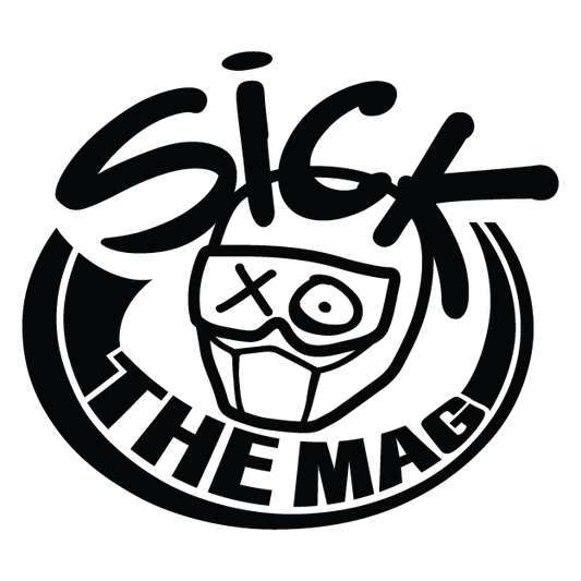SICK The Mag Die Cut 10X10 Stickers