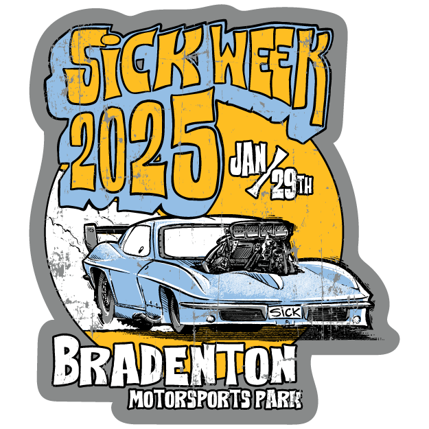 Sick Week 2025 Track Stickers