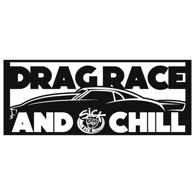 Drag Race & Chill Sticker