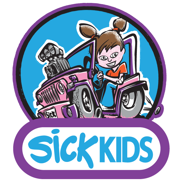 Sick Kids Girl Sticker