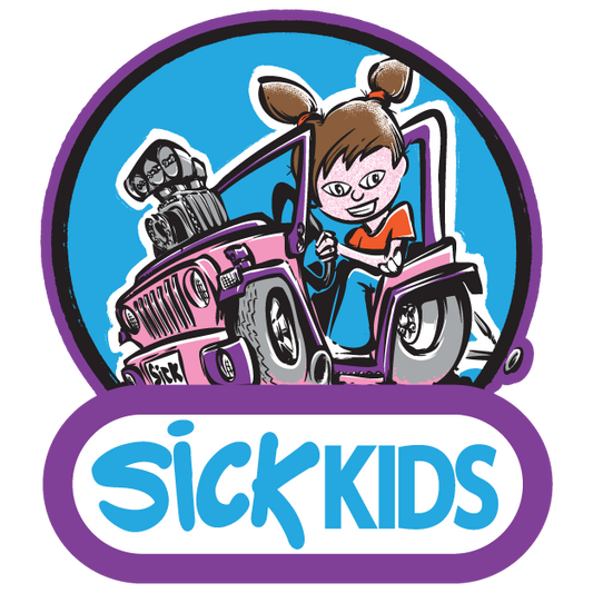 Sick Kids Girl Sticker