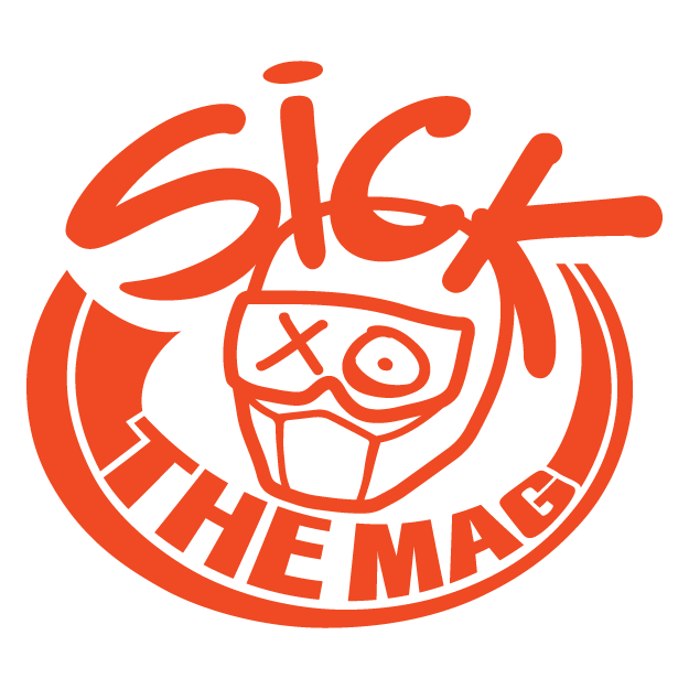 Sick The Mag Die Cut 5x5 Stickers