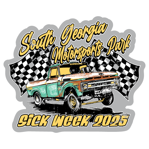 Sick Week 2025 Track Stickers