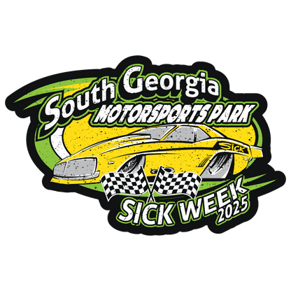 Sick Week 2025 Track Stickers