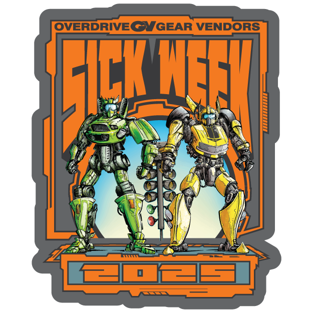 Sick Week 2025 Transformer Sticker