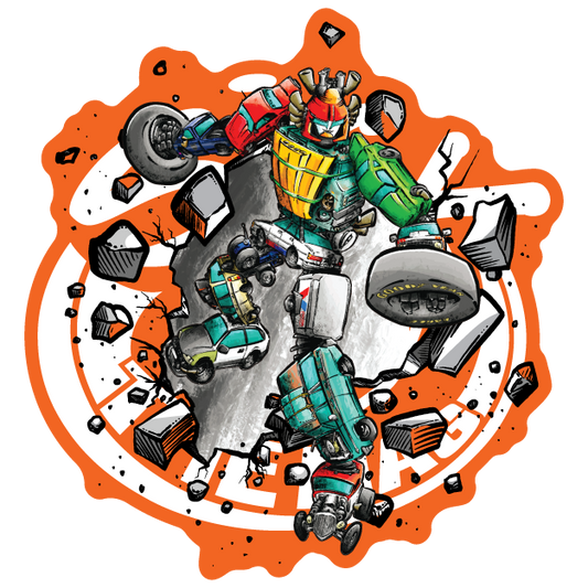 Sick Voltron Sticker