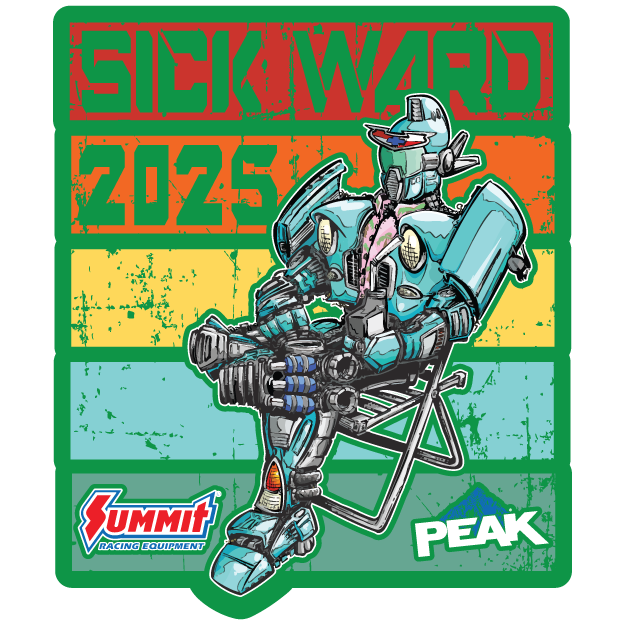 Sick Ward 2025 Sticker