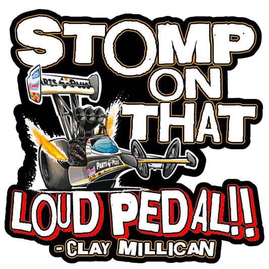 Clay 2023 Dragster Sticker