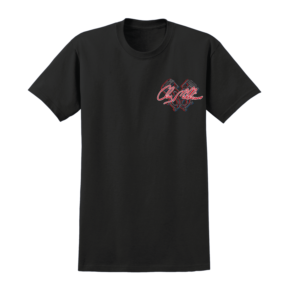 Clay Millican Stomp That Loud Pedal Championship T-Shirt, front
