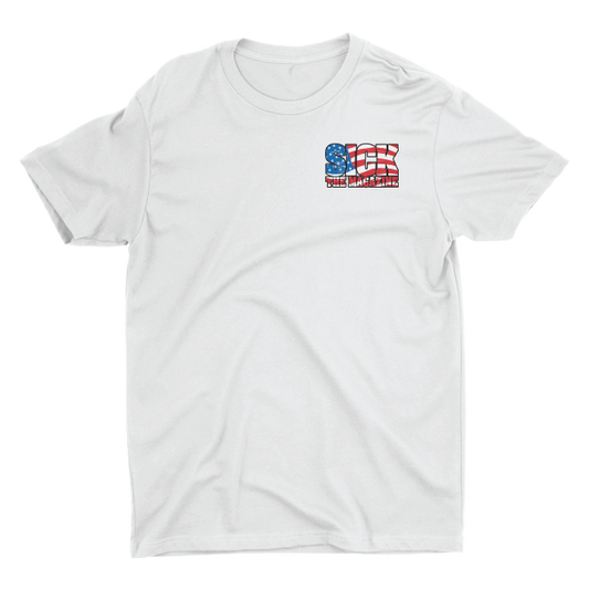 Sick Making Street Cars Great Again T-Shirt (White), front