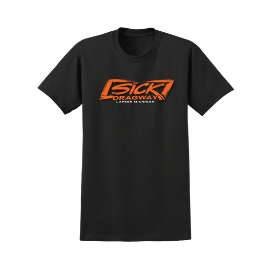 Support Sick Dragway T-Shirt, front