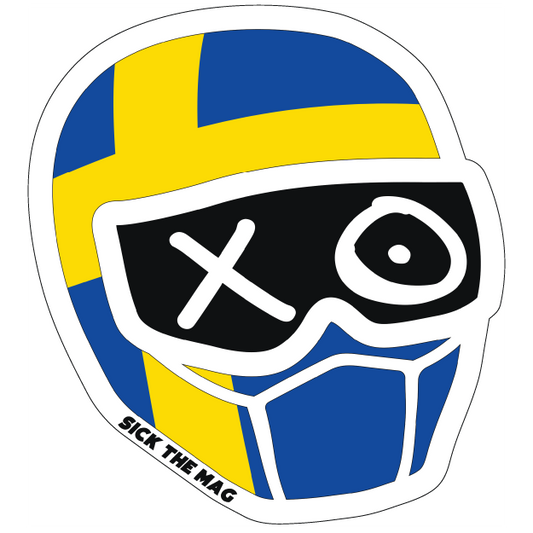 Sweden Helmet Sticker