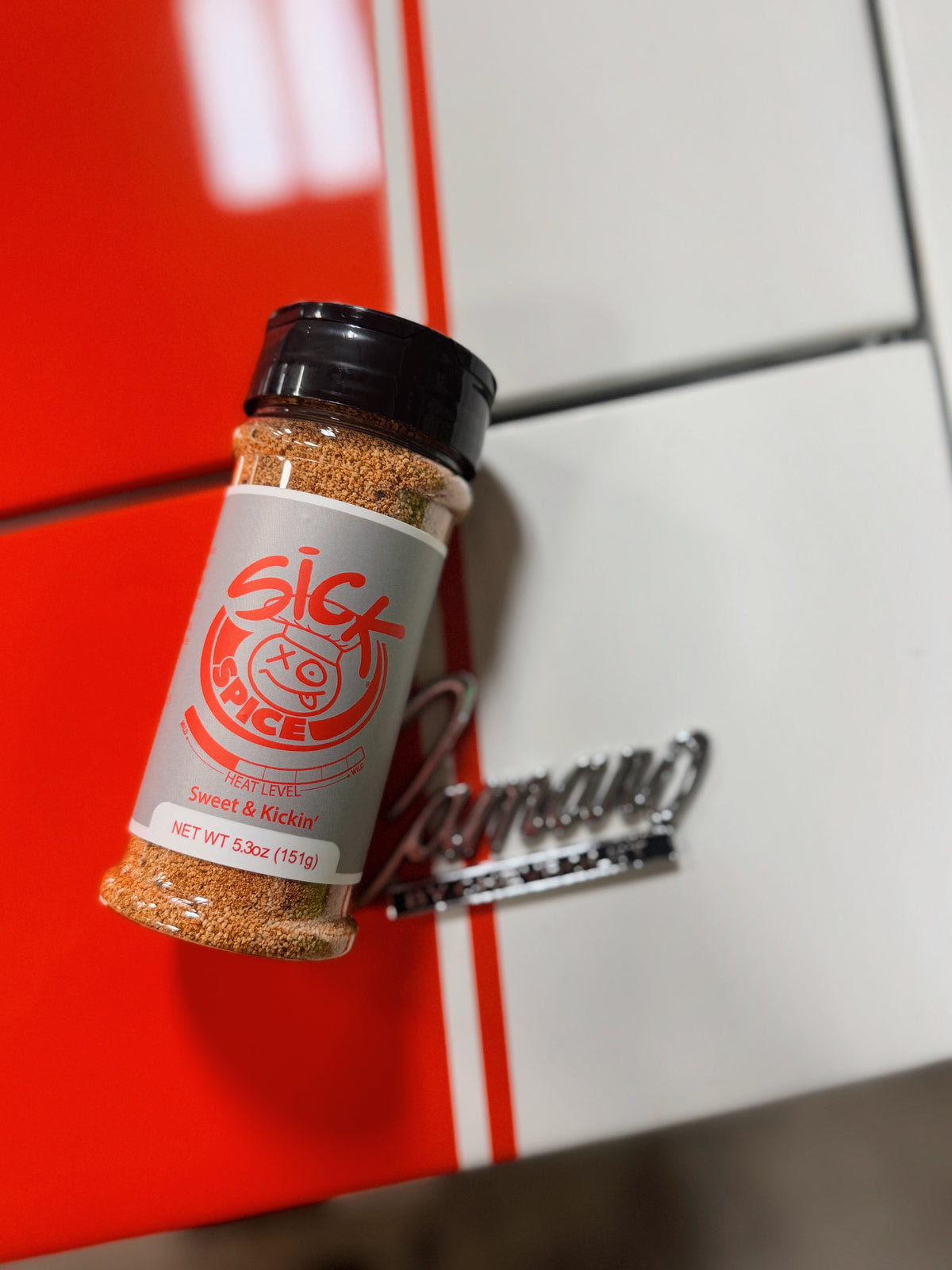 Sweet and Kickin Sick Spice, front