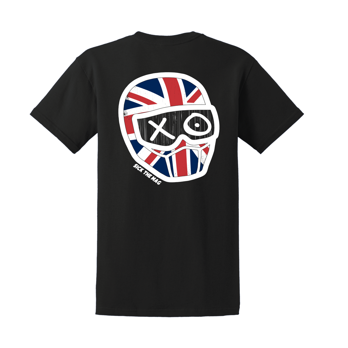 United Kingdom Helmet T-Shirt, back