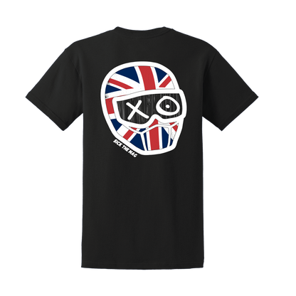 United Kingdom Helmet T-Shirt, back