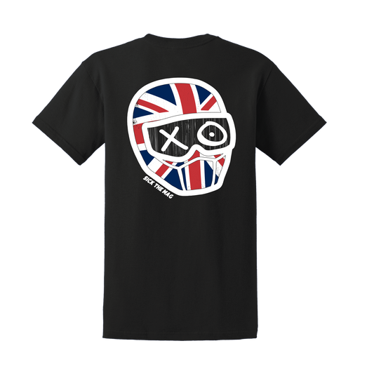 United Kingdom Helmet T-Shirt, back
