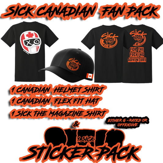 Sick The Mag Canadian Mix & Match WITH FREE SHIPPING to Canada