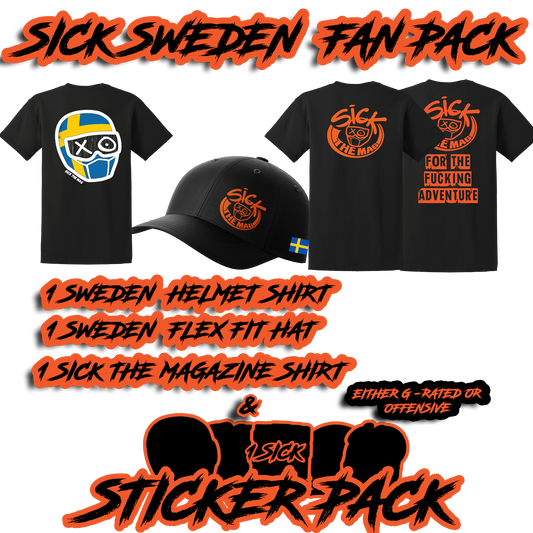 Sick The Mag Sweden Mix N Match Bundle WITH FREE SHIPPING to Sweden