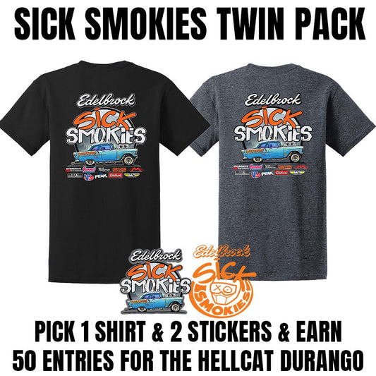 Sick Smokies Twin Pack & 50 Entries For The Hellcat Durango