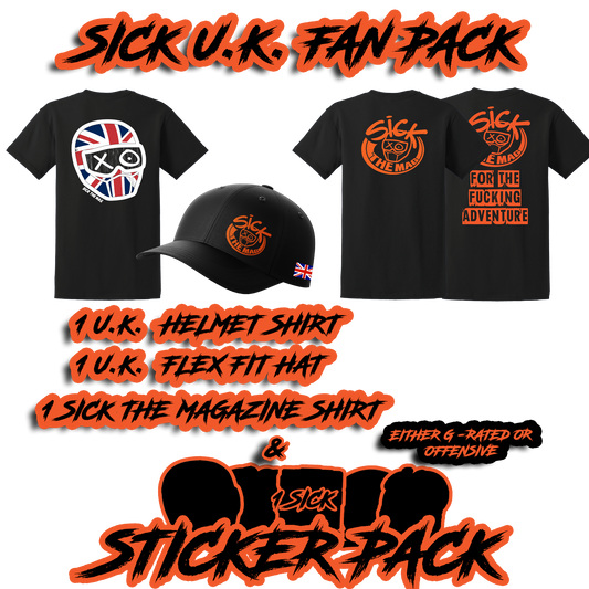 Sick The Mag United Kingdom Mix & Match Bundle WITH FREE SHIPPING to The U.K.